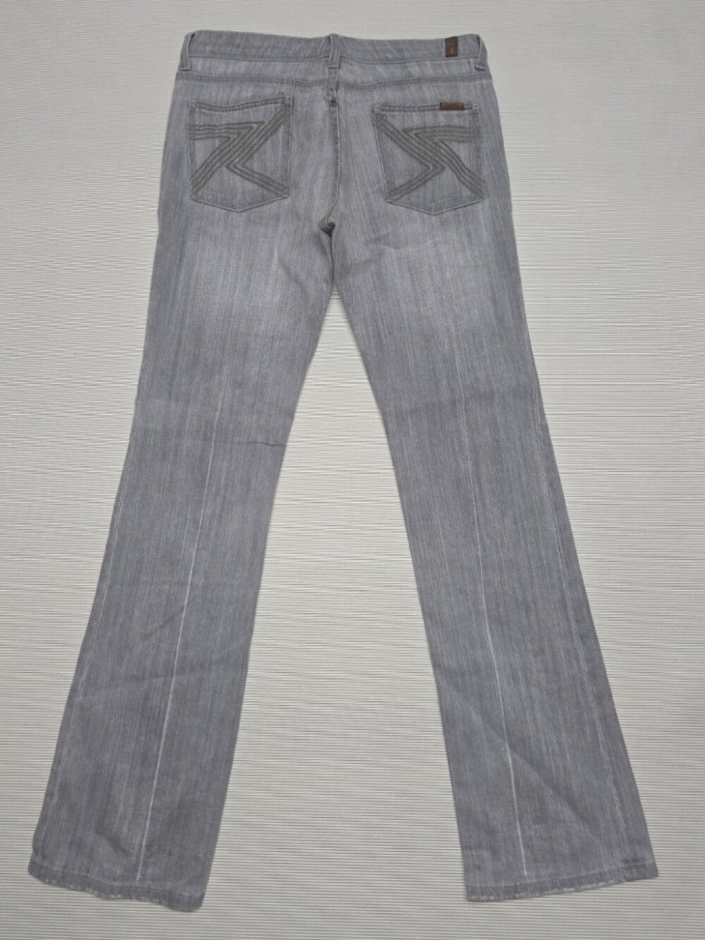 7 For All Mankind Flynt Gray  Jeans U170133U-133U Size 30